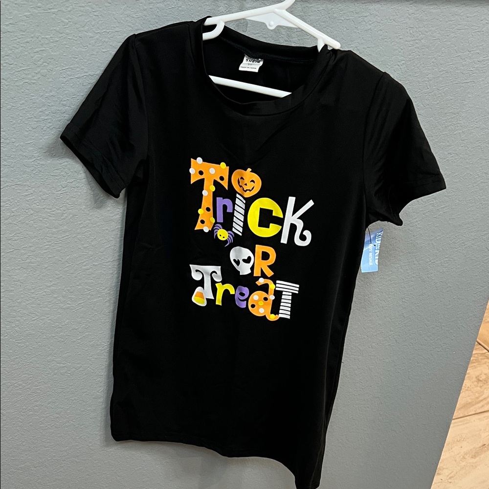 Black Halloween Kids T-Shirt